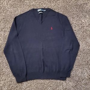 Polo V neck sweater